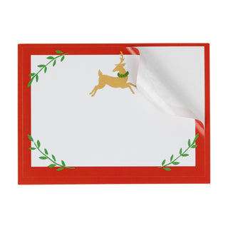 Little Reindeer Name Labels 2 X 3-12 Per Package