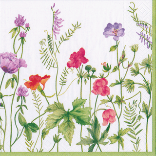 French Floral  Napkin Box Cocktail - 40 per box