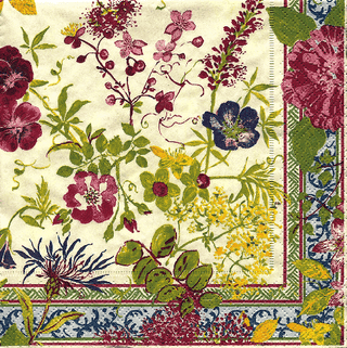 Millefleurs  Napkin Box Cocktail - 40 per box