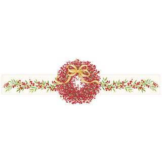 Pepperberry Die Cut Paper Napkin Rings - 8 count