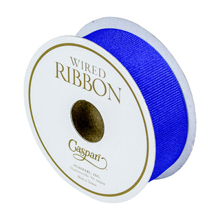 Grosgrain Ceramic Blue Narrow Ribbon Price Code H-8 Yards (1  W)