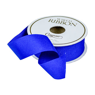 Grosgrain Ceramic Blue Narrow Ribbon Price Code H-8 Yards (1  W)