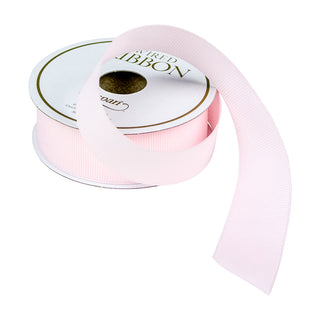Grosgrain Powder Pink Narrow Ribbon Price Code H-8 Yards (1  W)