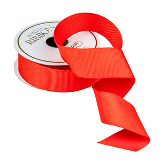 Grosgrain Mandarin Narrow Ribbon Price Code H-8 Yards (1  W)