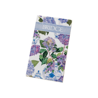 Hydrangeas And Porcelain Bridge Score Pad