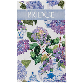 Hydrangeas And Porcelain Bridge Score Pad