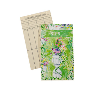 Jardin De Luxembourg Bridge Score Pad