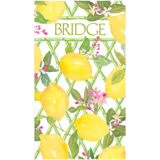 Limoncello Bridge Score Pad