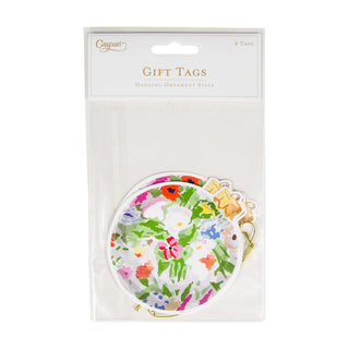 Savannah Ornament Tag W/Header 4 Pk