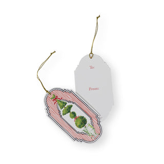 Eloise Ornament Tag W/Header 4 Pk