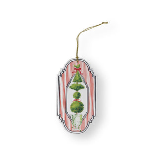 Eloise Ornament Tag W/Header 4 Pk