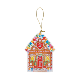 Gingerbread House Ornament Tags - includes 4 Tags