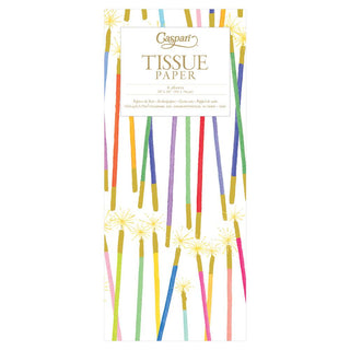 Party Candles Tissue Pkg 4 Sheets