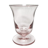 Acrylic Flared Light Rose Wine Glass - 1 Wine Glass