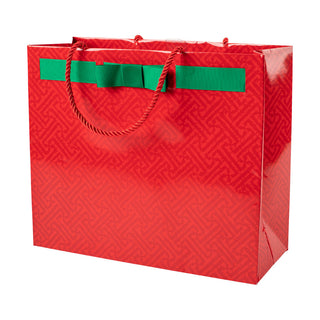Fretwork Large Gift Bag in Gold - 1 Each 100242B3