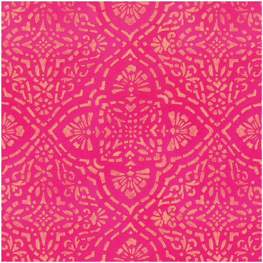 Annika Fuchsia & Coral Gift Wrapping Paper - 76 cm x 2.43 m Roll