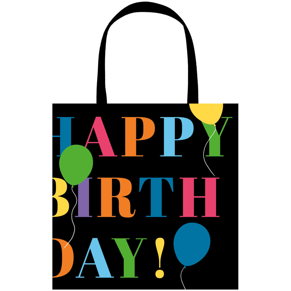 Birthday Surprise Small Square Gift Bags - 1 Each
