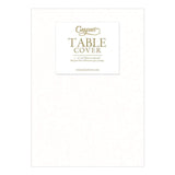 Caspari Paper Linen Solid Table Cover in White - 1 Each 100TCL