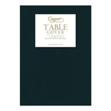 Caspari Paper Linen Solid Table Cover in Black - 1 Each 102TCL