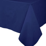 Caspari Paper Linen Solid Table Cover in Navy Blue - 1 Each 103TCL