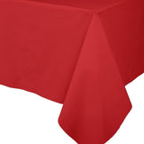 Caspari Paper Linen Solid Table Cover in Red - 1 Each 104TCL