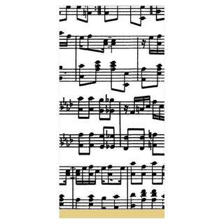 Caspari Musica Facial Tissue Hankies - 10 Per Package 10940M