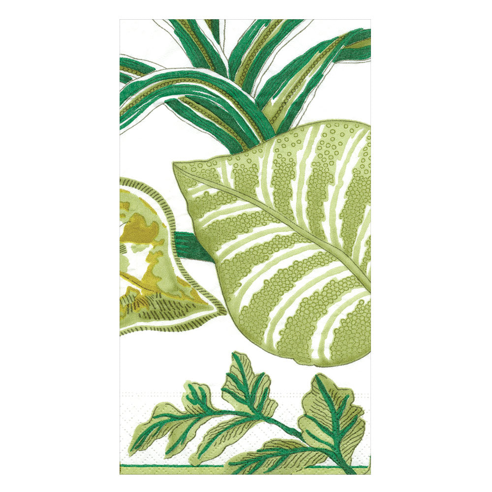 Florida Guest Towel Napkins in Ivory - 15 Per Package
