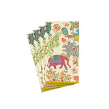 Caspari Le Jardin De Mysore Paper Guest Towel Napkins - 15 Per Package 11930G