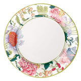 Caspari Chinese Silk Paper Dinner Plates in Ivory - 8 Per Package 14240DP