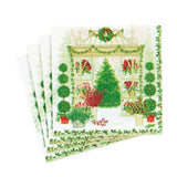 Caspari Winter Conservatory Paper Luncheon Napkins - 20 Per Package 16640L