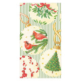 Caspari Botanical Ornaments Paper Guest Towel Napkins - 15 Per Package 16650G