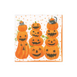 Jack O'lanterns Paper Cocktail Napkins - 20 Per Package 17120C