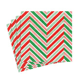 Candy Cane Stripes Paper Luncheon Napkins - 20 Per Package 17130L