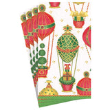 Christmas in the Air Paper Guest Towel Napkins - 15 Per Package 17140G