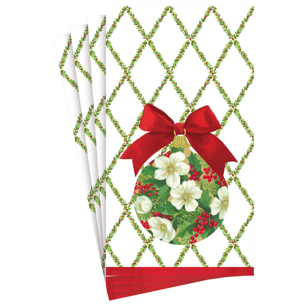 Ornament and Trellis Paper Guest Towel Napkins - 15 Per Package 17210G