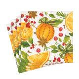 Orange Spice Paper Luncheon Napkins - 20 Per Package 17250L