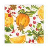 Orange Spice Paper Luncheon Napkins - 20 Per Package 17250L