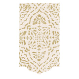 Annika Die-Cut Paper Linen Guest Towel Napkins in Ivory/Gold - 12 Per Package 17301GGDC