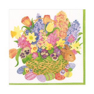 Peek-A-Boo Bunny Luncheon Napkins - 20 Per Package