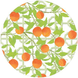 Caspari Orange Grove Die-Cut Placemat - 1 Per Package 3067PMS