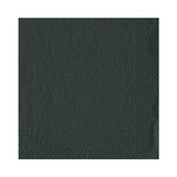 Caspari Grosgrain Paper Luncheon Napkins in Black - 20 Per Package 6009L