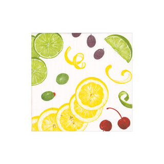 With An Extra Twist Boxed Cocktail Napkins - 40 Per Box