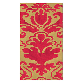 Palazzo Paper Guest Towel Napkins in Red - 15 Per Package 7962G