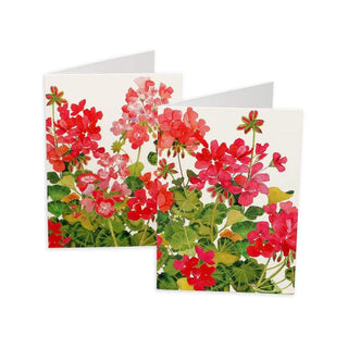 Caspari Geraniums Boxed Note Cards - 8 Note Cards & 8 Envelopes 86610.46