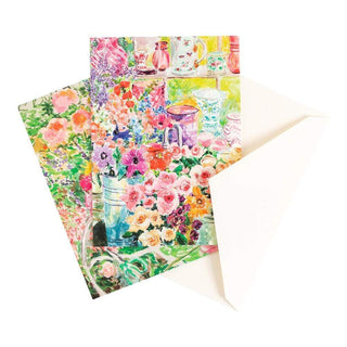 Caspari Joan Brady Florals Boxed Note Cards - 8 Note Cards & 8 Envelopes 86619.46