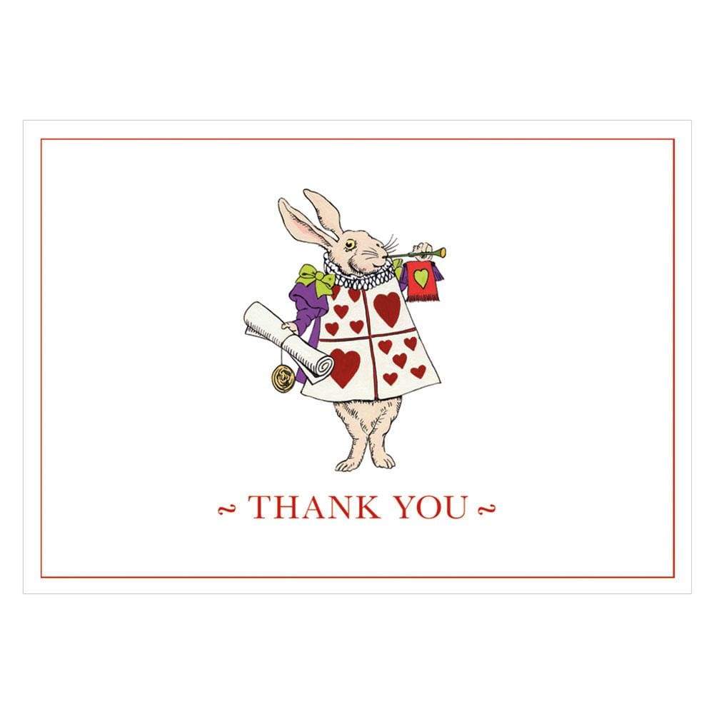 Caspari Alice in a Winter Wonderland Thank You Notes - 8  Note Cards & 8 Envelopes 86626.44