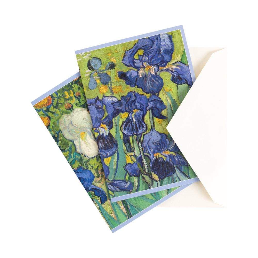 Caspari Van Gogh Irises Boxed Note Cards - 8 Note Cards & 8 Envelopes 87609.46