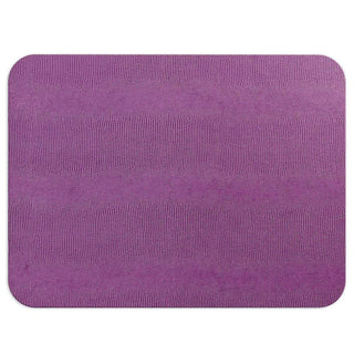 Caspari Lizard Felt-Backed Placemat in Aubergine - 1 Each 880896PMC