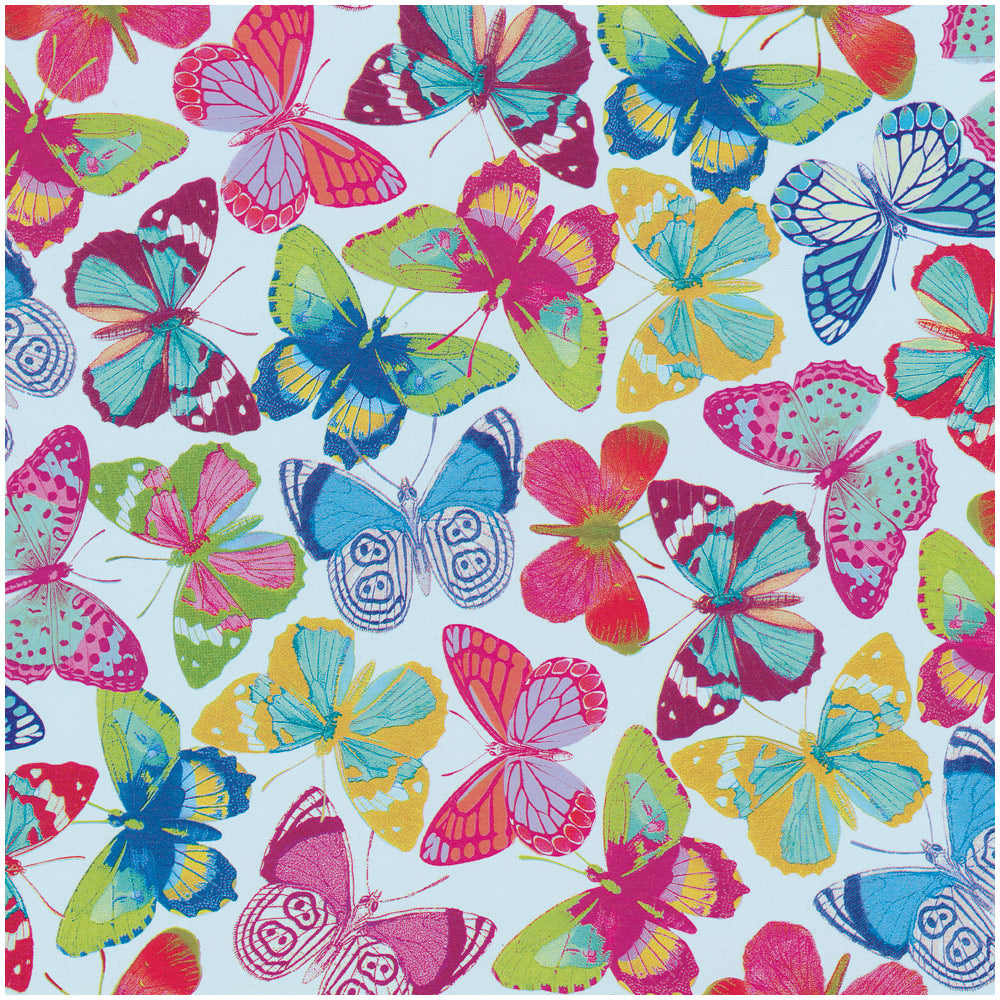 Butterflies Gift Wrapping Paper - 76 cm x 2.43 m Roll