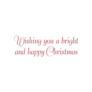 Caspari Home for Christmas Boxed Christmas Cards - 16 Cards & 16 Envelopes 88213
